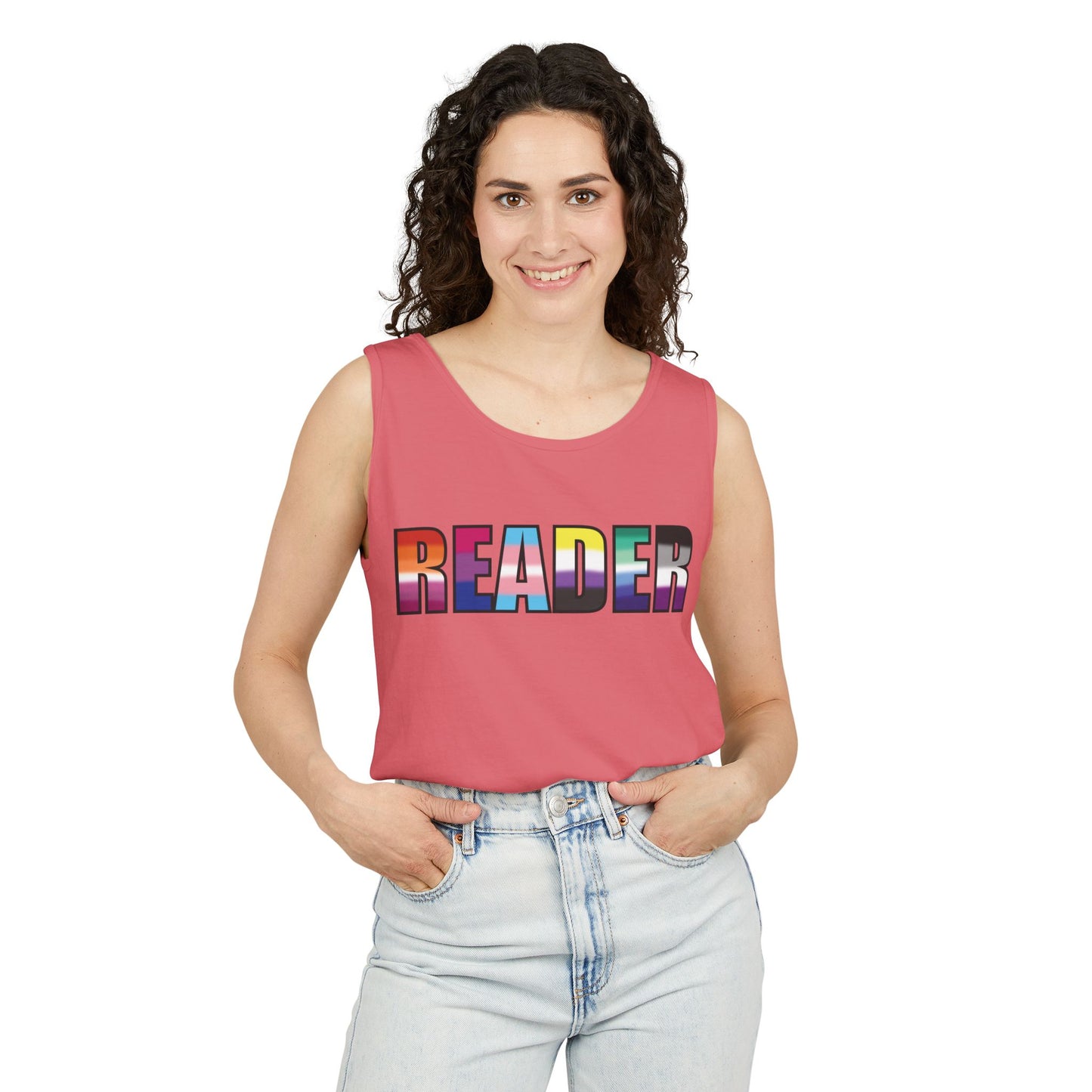 General Bookish Unisex Tank Top - Reader