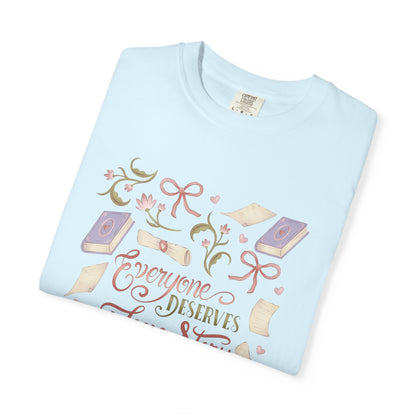 General Bookish Unisex Shirt - Everyone Deserves a Love Story