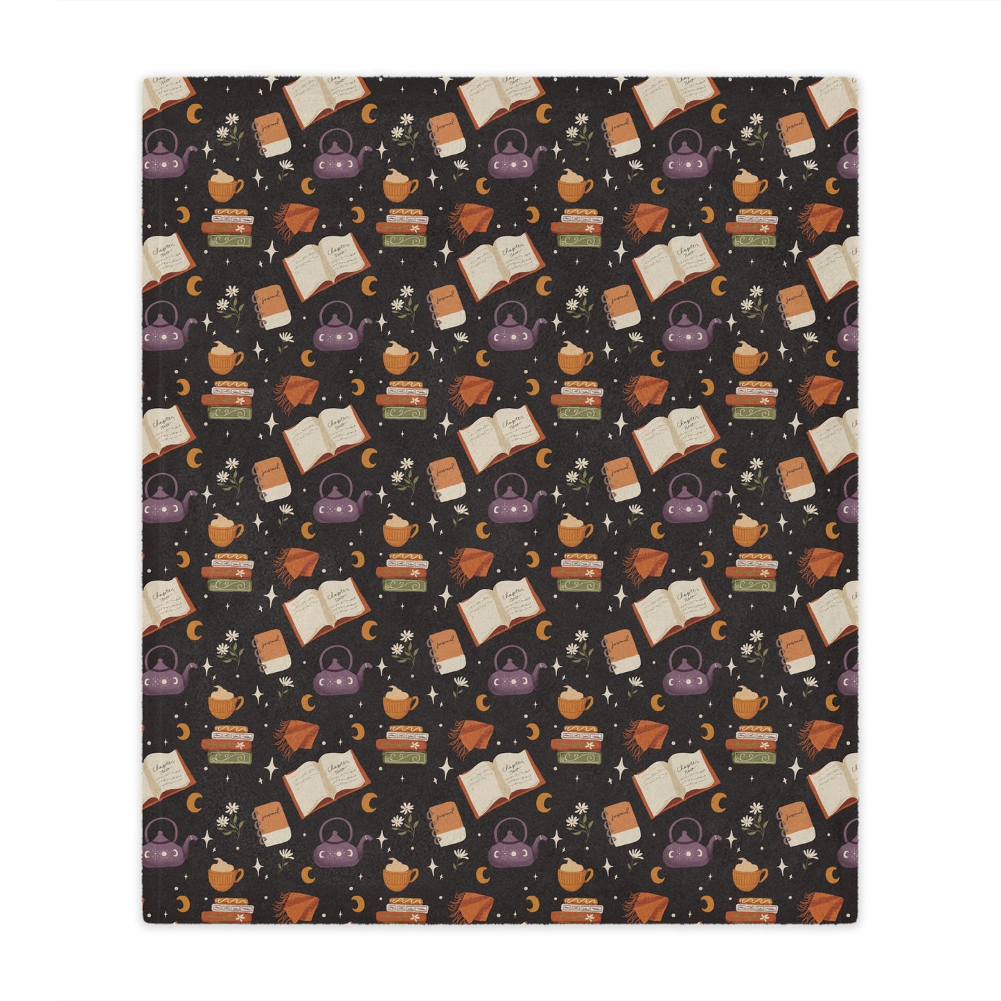 General Bookish Minky Blanket - Cozy Books