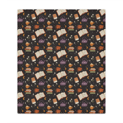 General Bookish Minky Blanket - Cozy Books