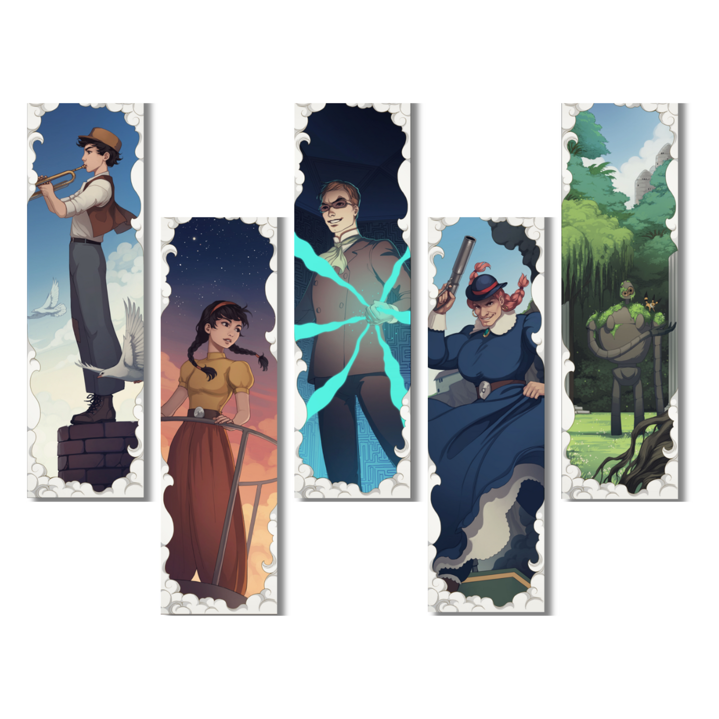 Studio Ghibli Bookmarks - Castle in the Sky