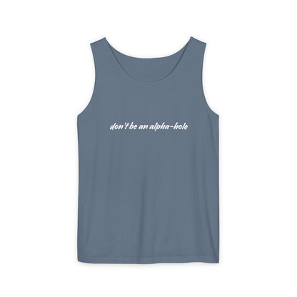 Crescent City Unisex Tank Top - Don't Be an Alpha-Hole