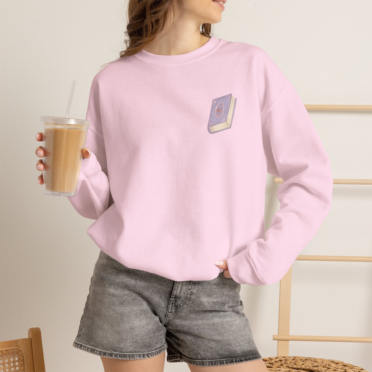 General Bookish Sweatshirt - Everyone Deserves a Love Story (Front & Back Design)