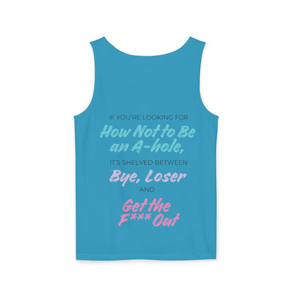 Crescent City Unisex Tank Top - Don't Be an Alpha-Hole