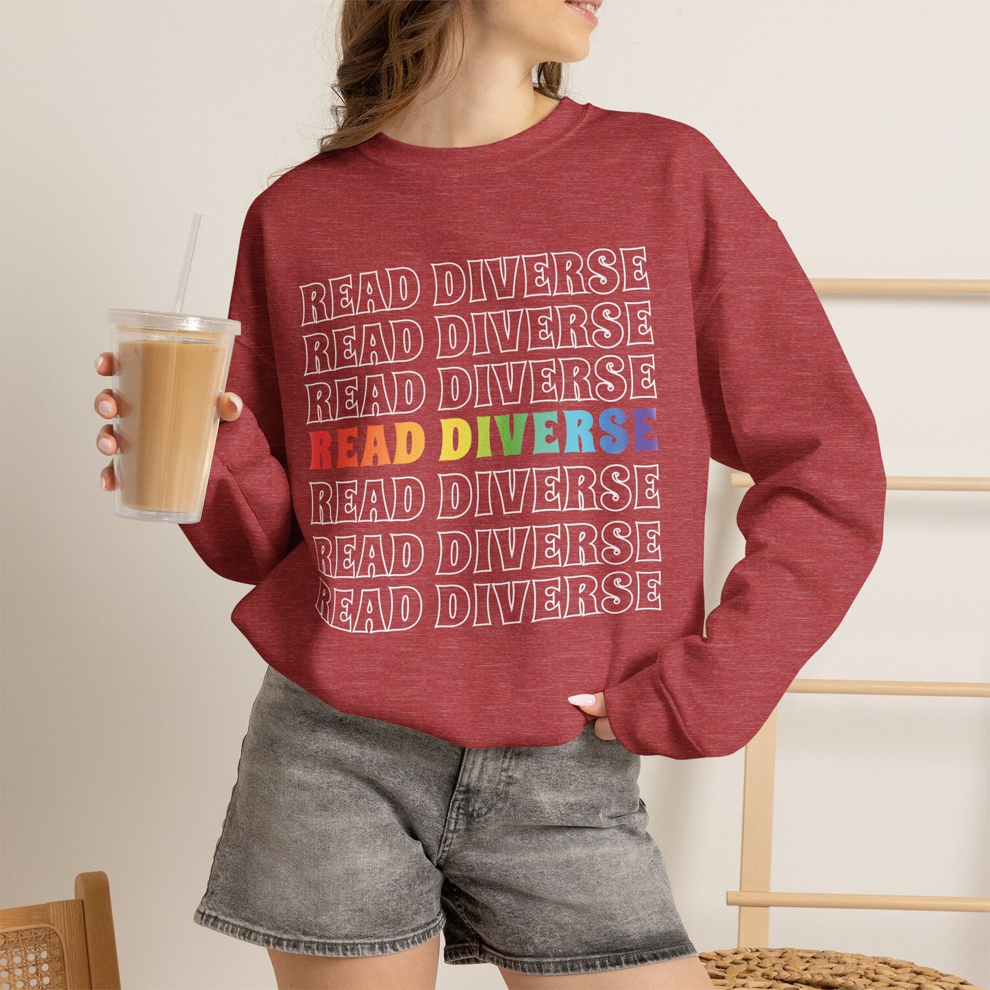General Bookish Sweatshirt - Read Diverse