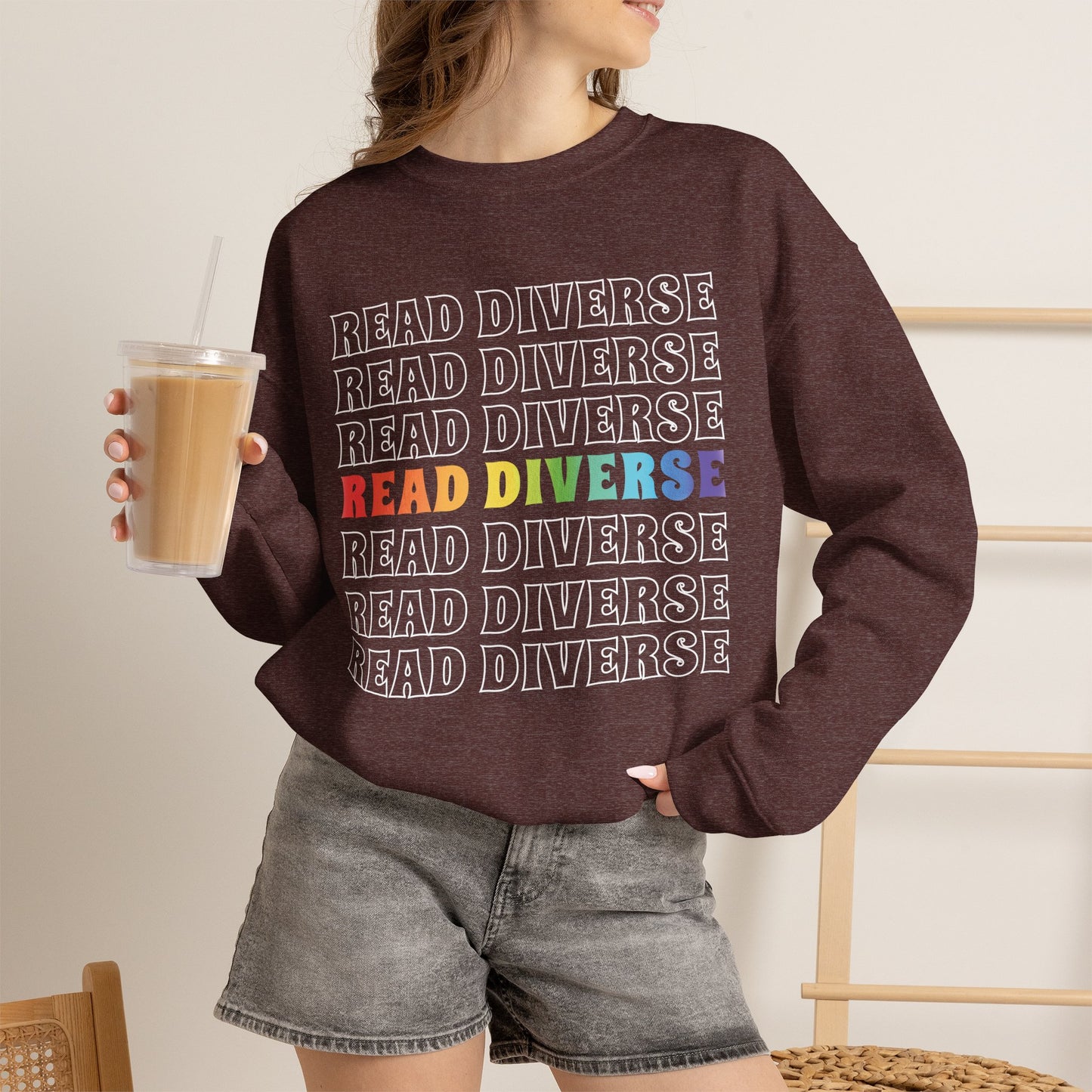 General Bookish Sweatshirt - Read Diverse