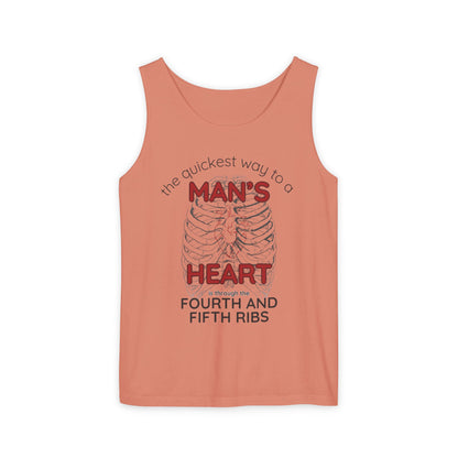 General Bookish Unisex Tank Top - Quickest Way to A Man's Heart