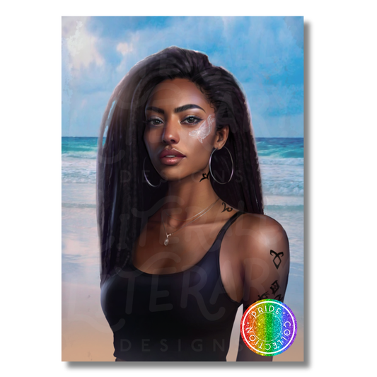Pride Artwork - Diana Wrayburn (Shadowhunters)