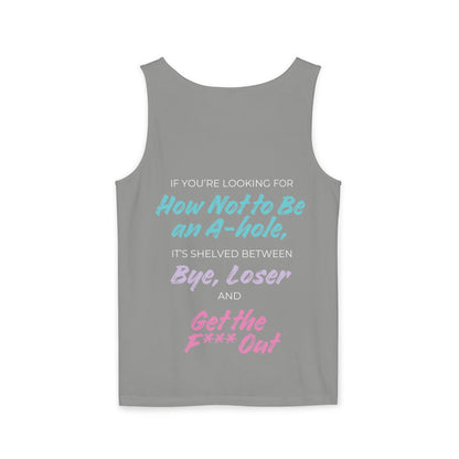Crescent City Unisex Tank Top - Don't Be an Alpha-Hole