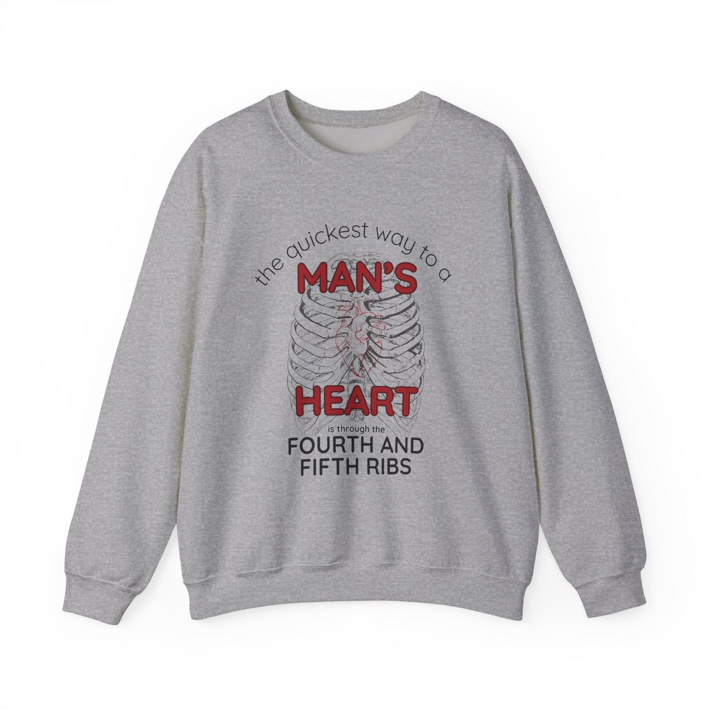 General Bookish Unisex Crewneck - Quickest Way to A Man's Heart