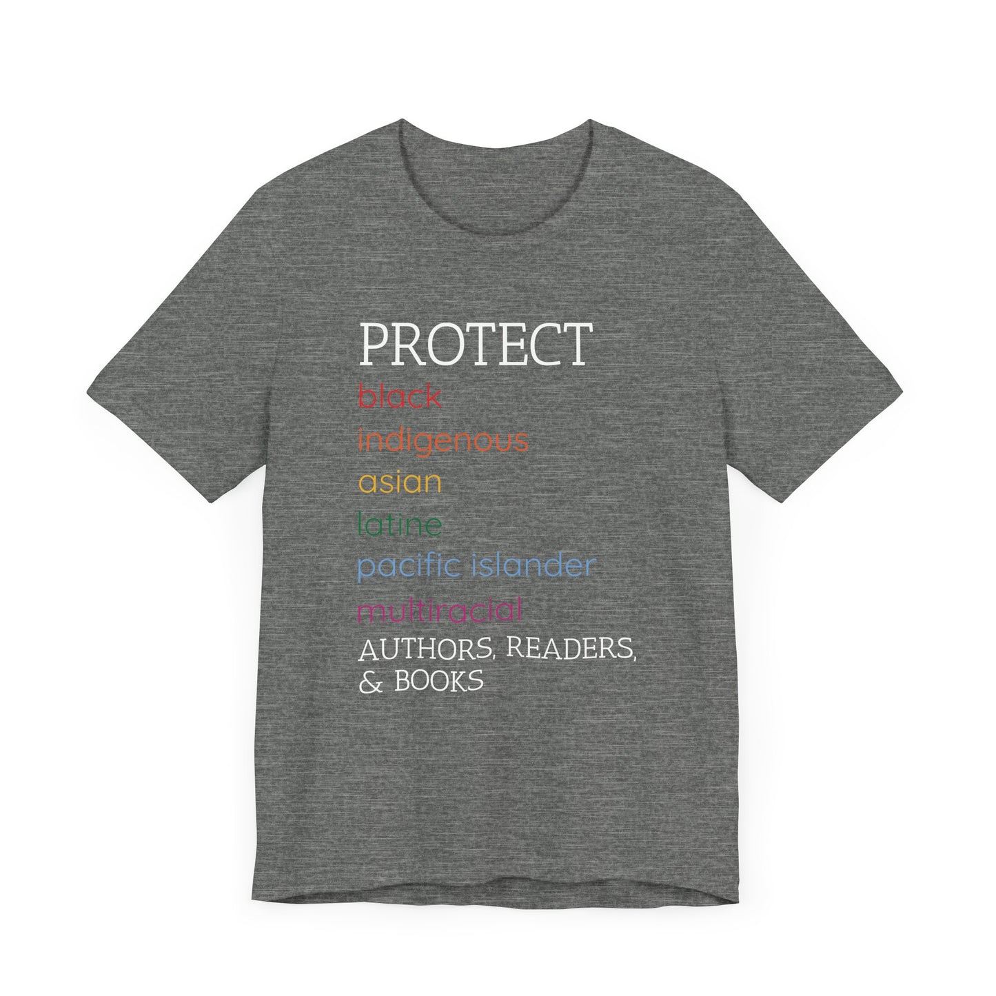 General Bookish Unisex T-Shirt -  Protect BIPOC Books, Authors, & Readers