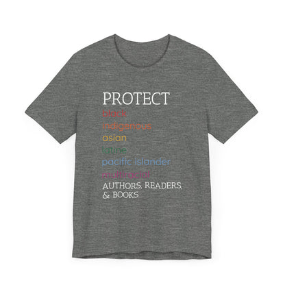 General Bookish Unisex T-Shirt -  Protect BIPOC Books, Authors, & Readers