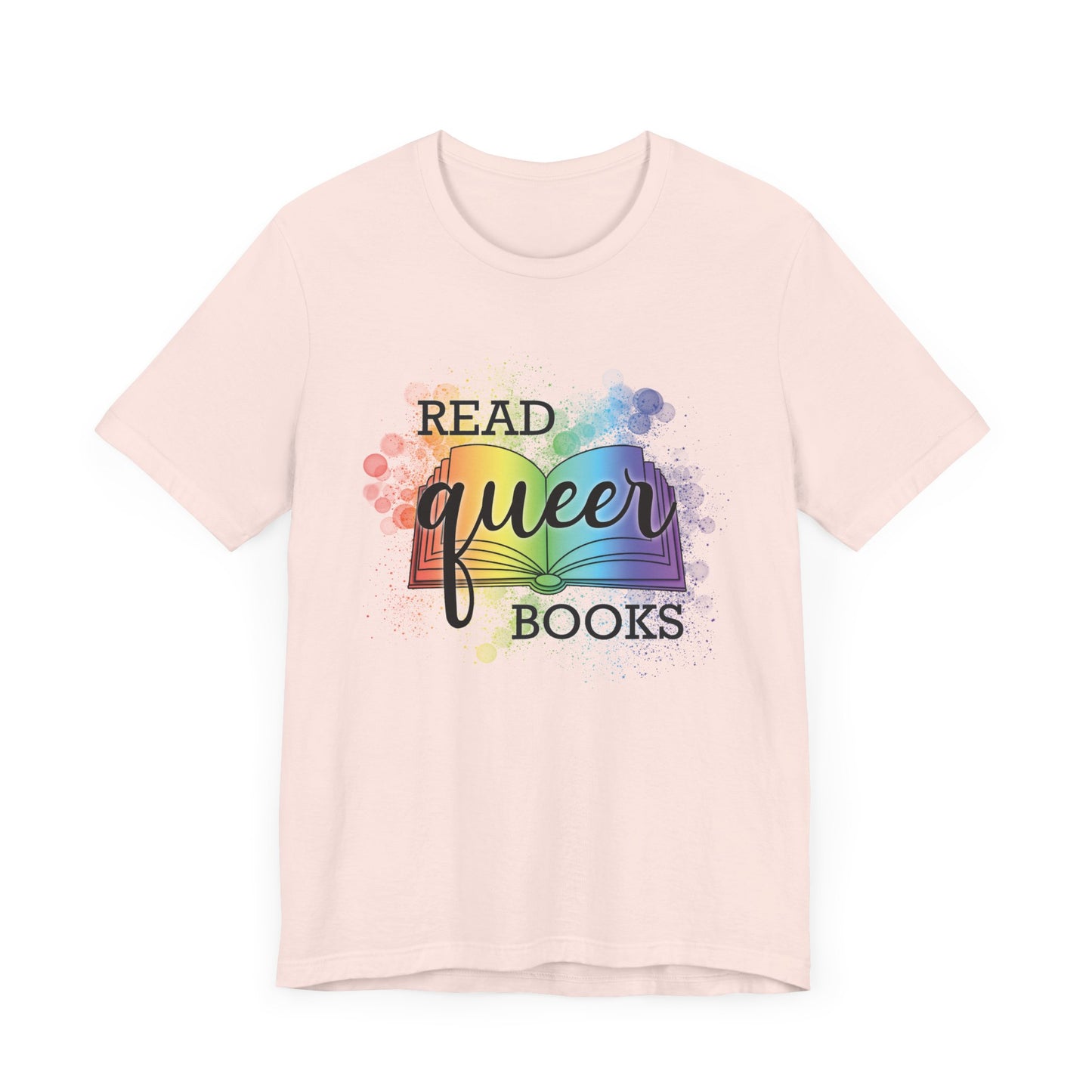 General Bookish Unisex T-Shirt -  Read Queer Books