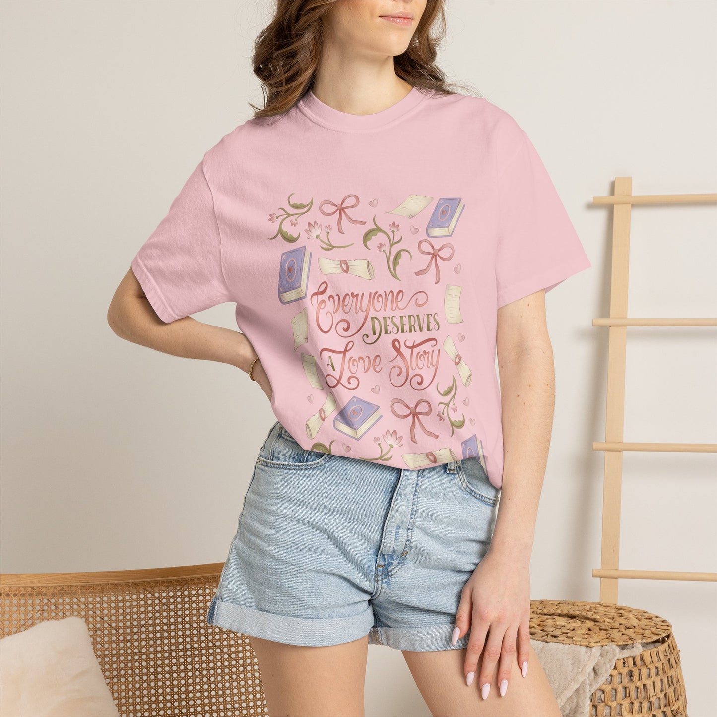 General Bookish Unisex Shirt - Everyone Deserves a Love Story