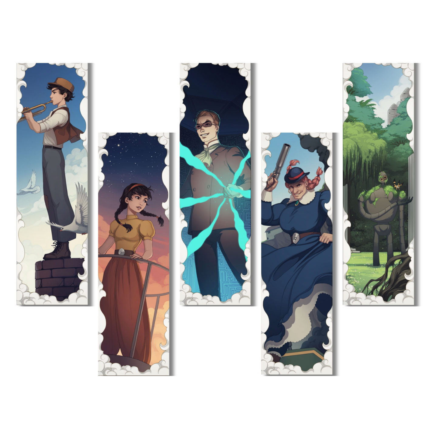 Studio Ghibli Luxury Bookmarks - Castle in the Sky