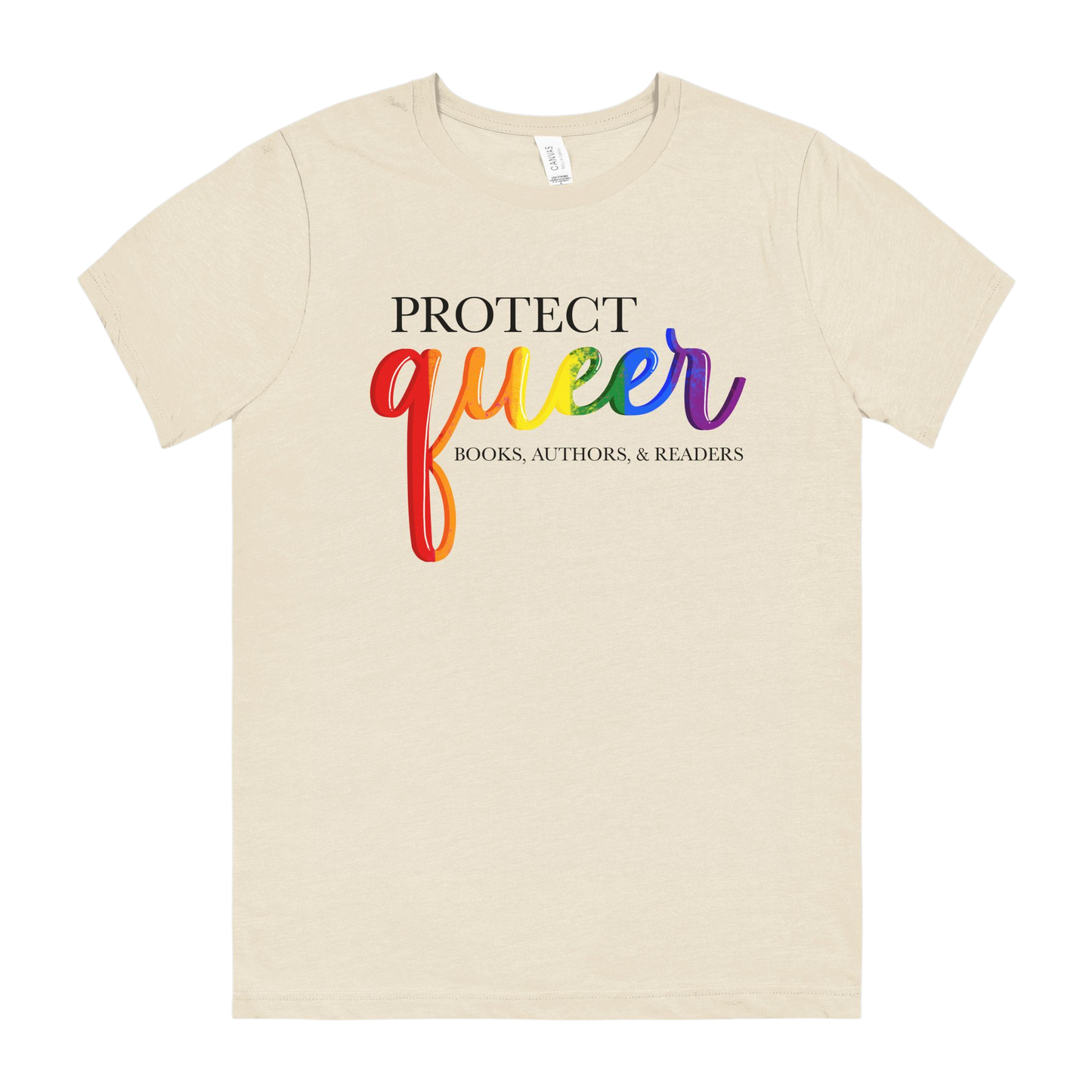 General Bookish Unisex T-Shirt - Protect Queer Books, Authors, & Readers