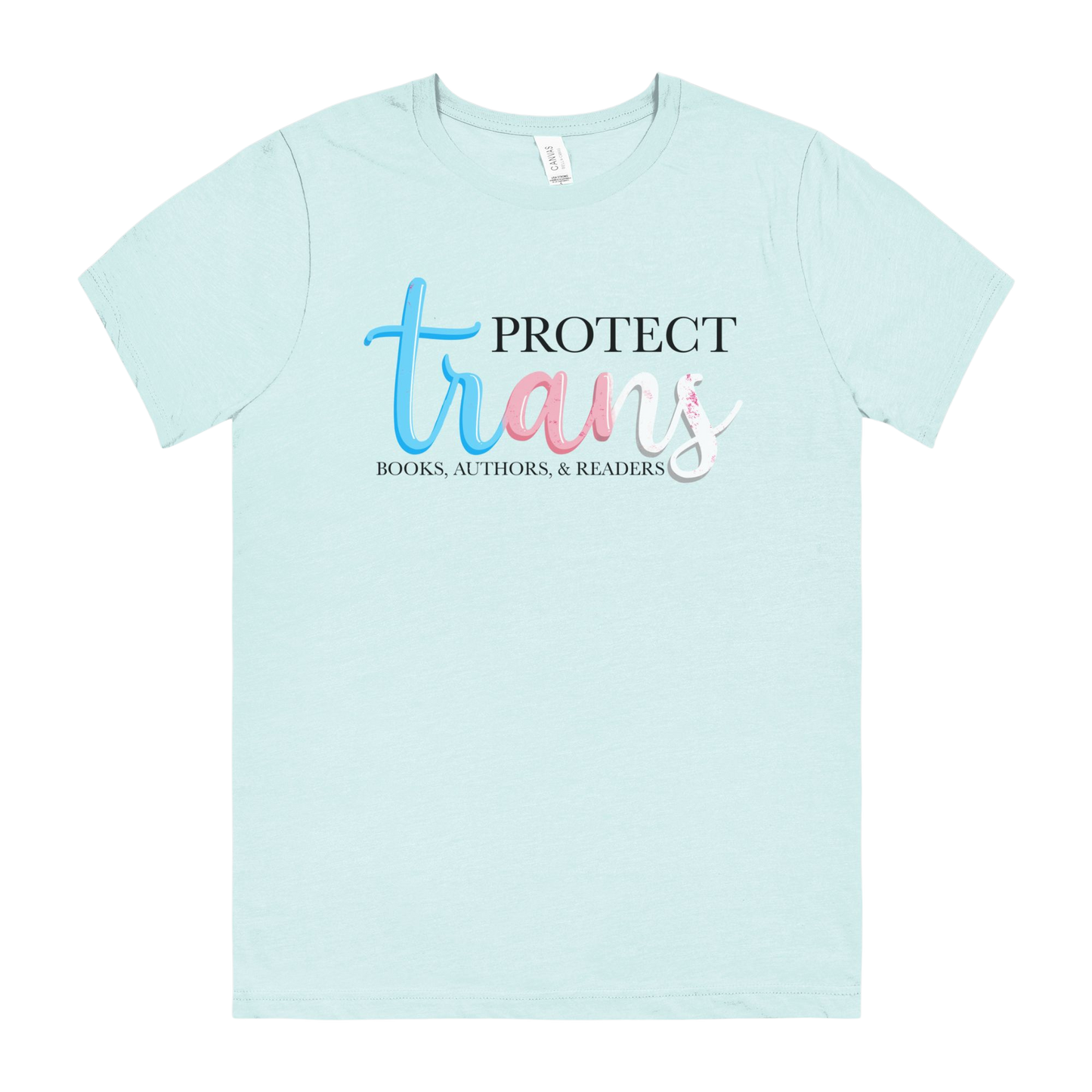 General Bookish Unisex T-Shirt - Protect Trans Books, Readers & Authors