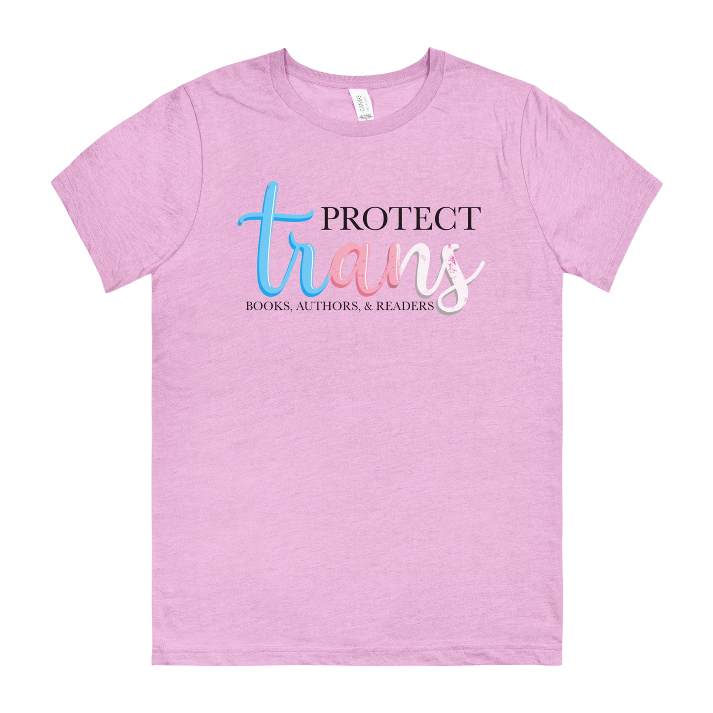 General Bookish Unisex T-Shirt - Protect Trans Books, Readers & Authors