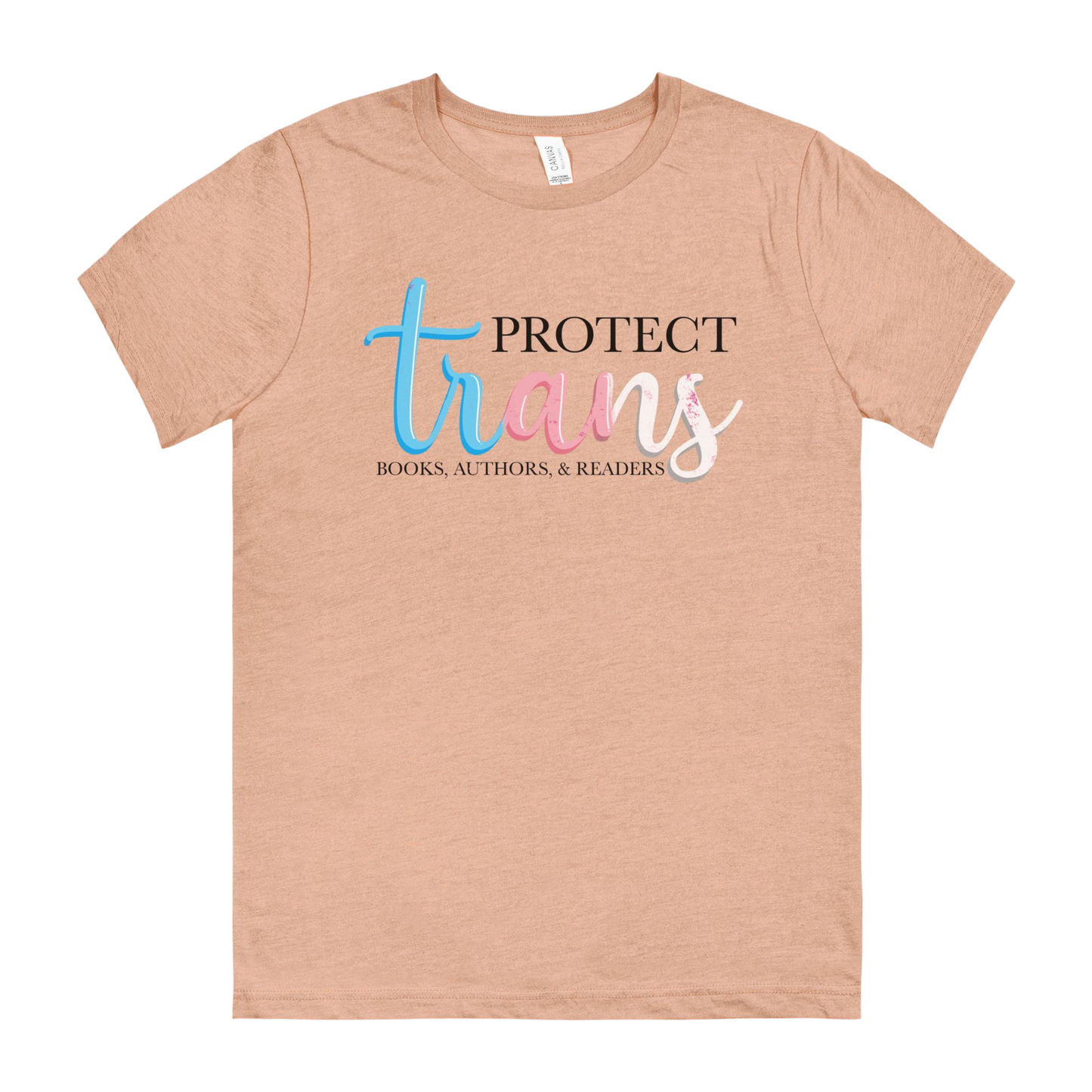 General Bookish Unisex T-Shirt - Protect Trans Books, Readers & Authors