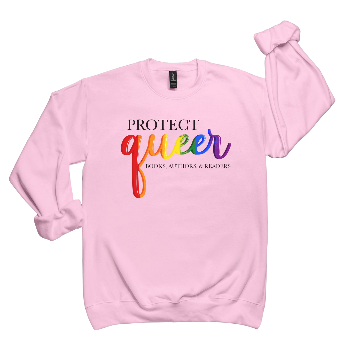 General Bookish Unisex Sweatshirt - Protect Queer Books, Readers, & Authors