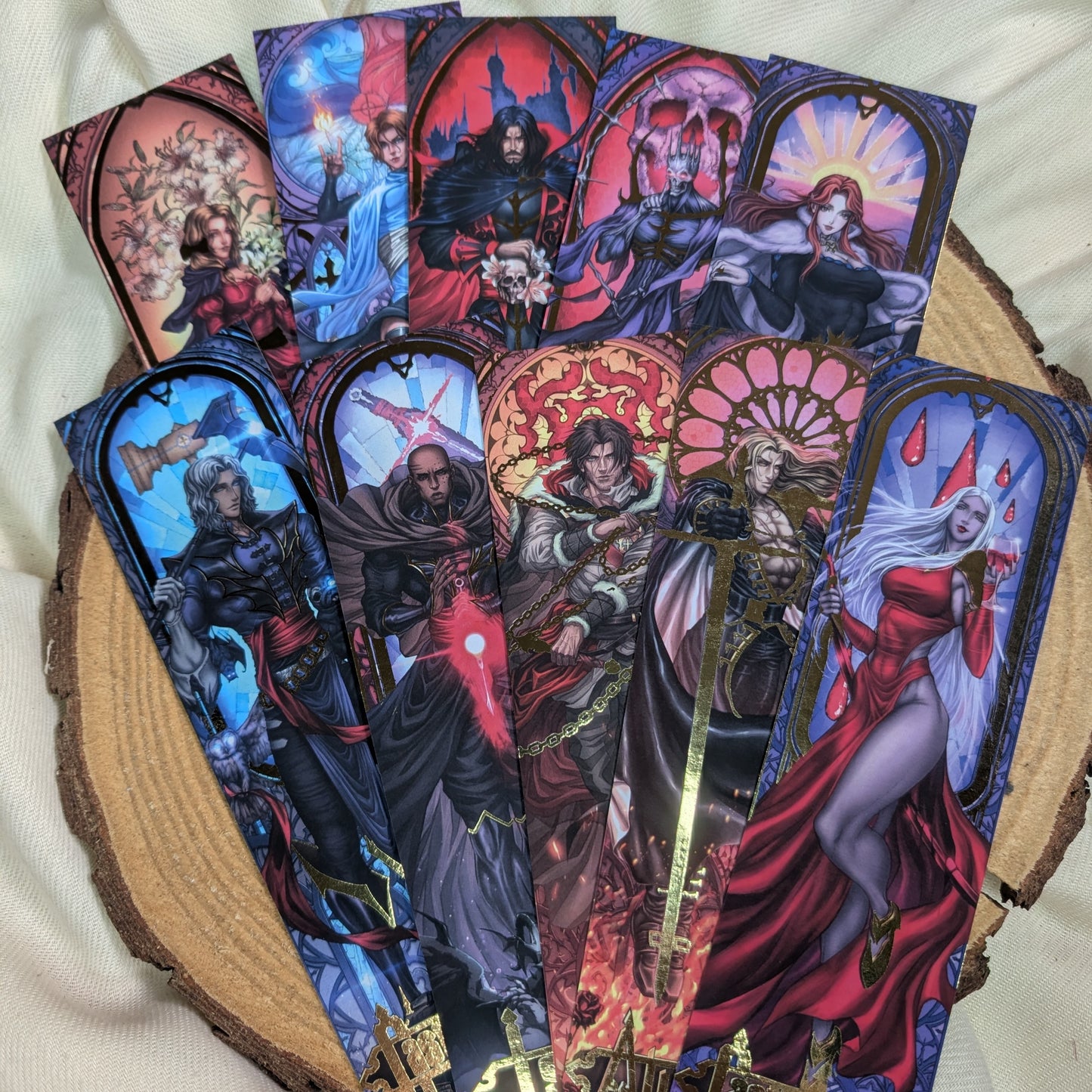 Castlevania Bookmarks - You Must Sacrifice