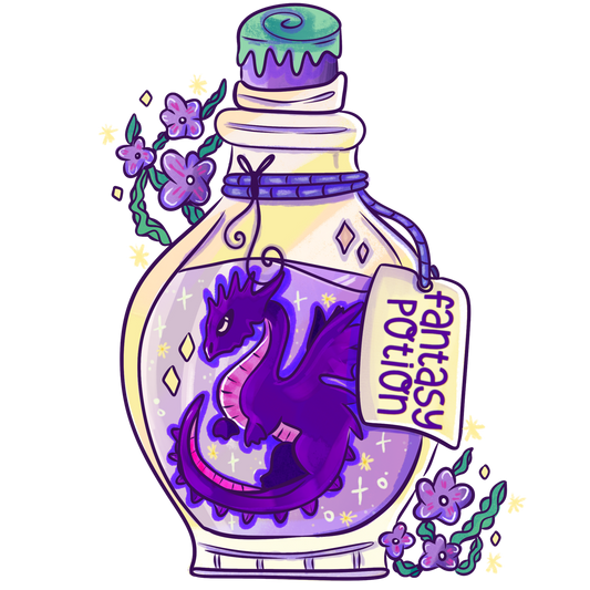 General Bookish Magnetic Bookmark - Fantasy Potion
