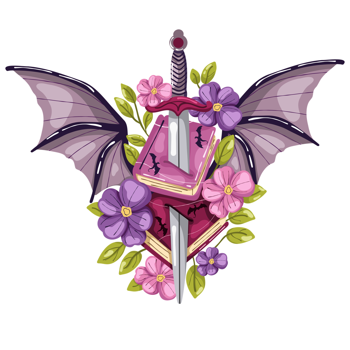 General Bookish Magnetic Bookmark - Winged Books