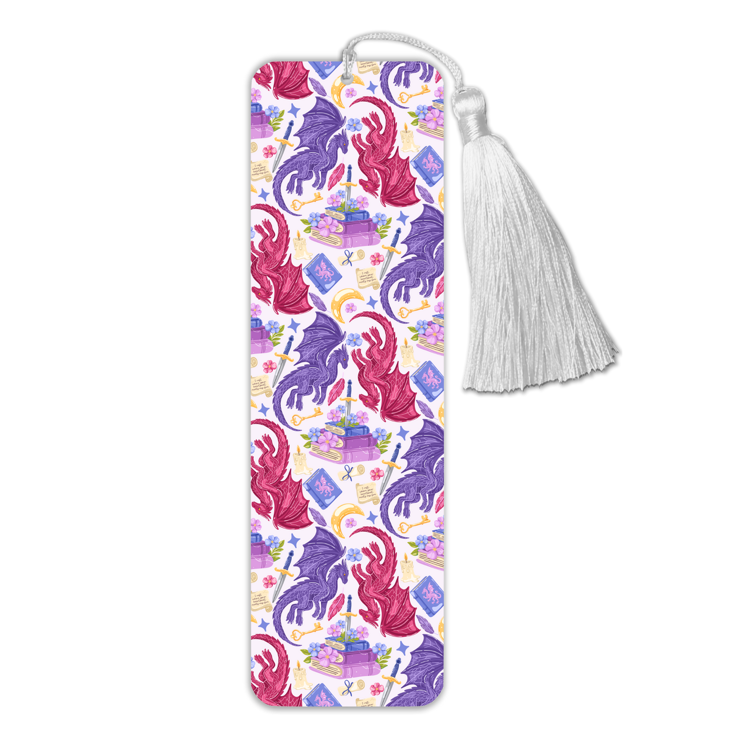General Bookish Tassel Bookmark - Dragon Dance