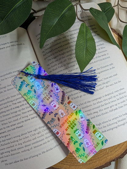 General Bookish Tassel Bookmark - Hydrate Yourself Boo