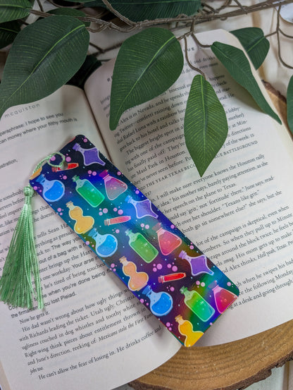 General Bookish Tassel Bookmark - Potions