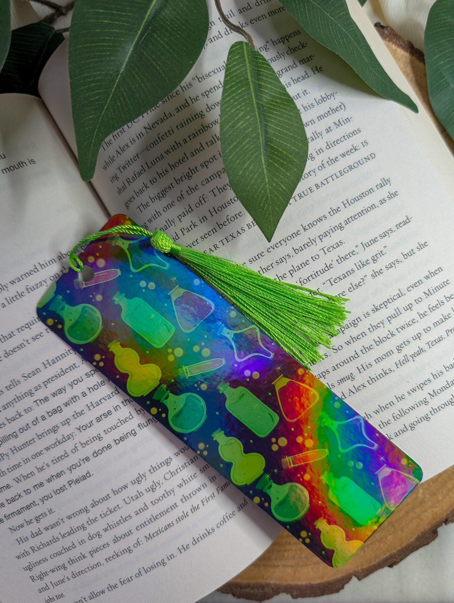 General Bookish Tassel Bookmark - Potions