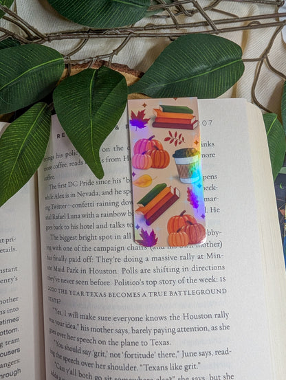 General Bookish Magnetic Bookmark - Pumpkins