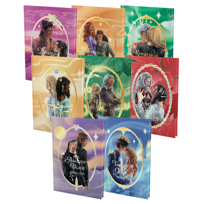 Throne of Glass Dust Jacket Set - Character Artwork (Pre-Order)