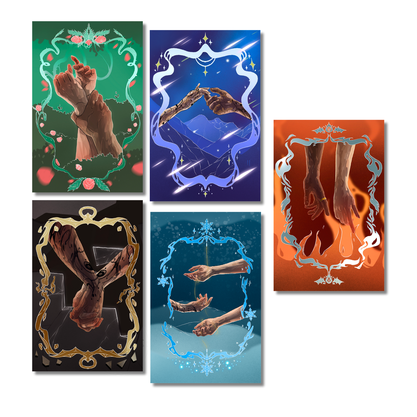 A Court of Thorns and Roses Print Set