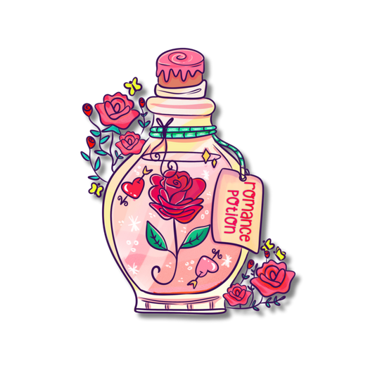 General Bookish Magnetic Bookmark - Romance Potion