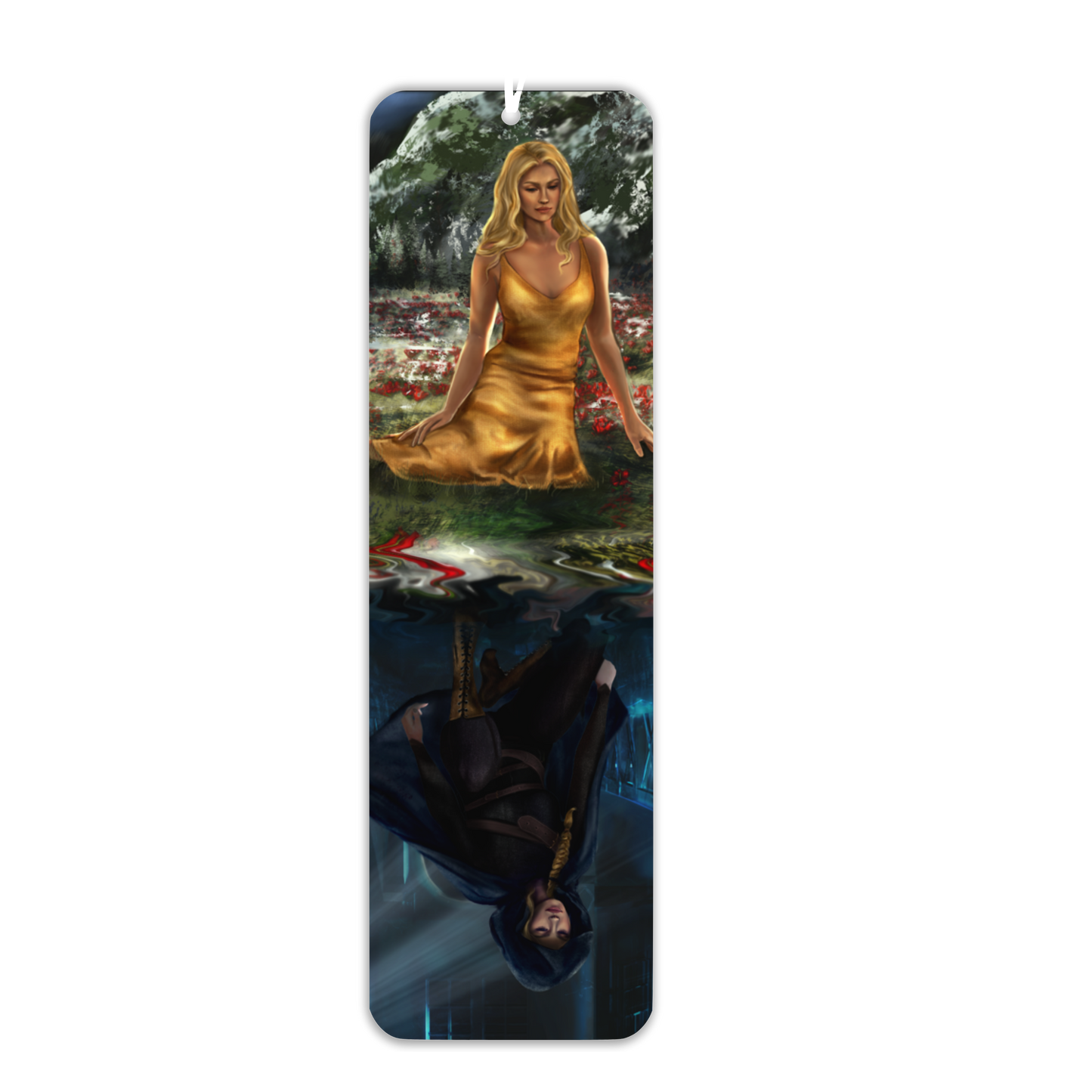 Throne of Glass Bookmark - Aelin Reflection