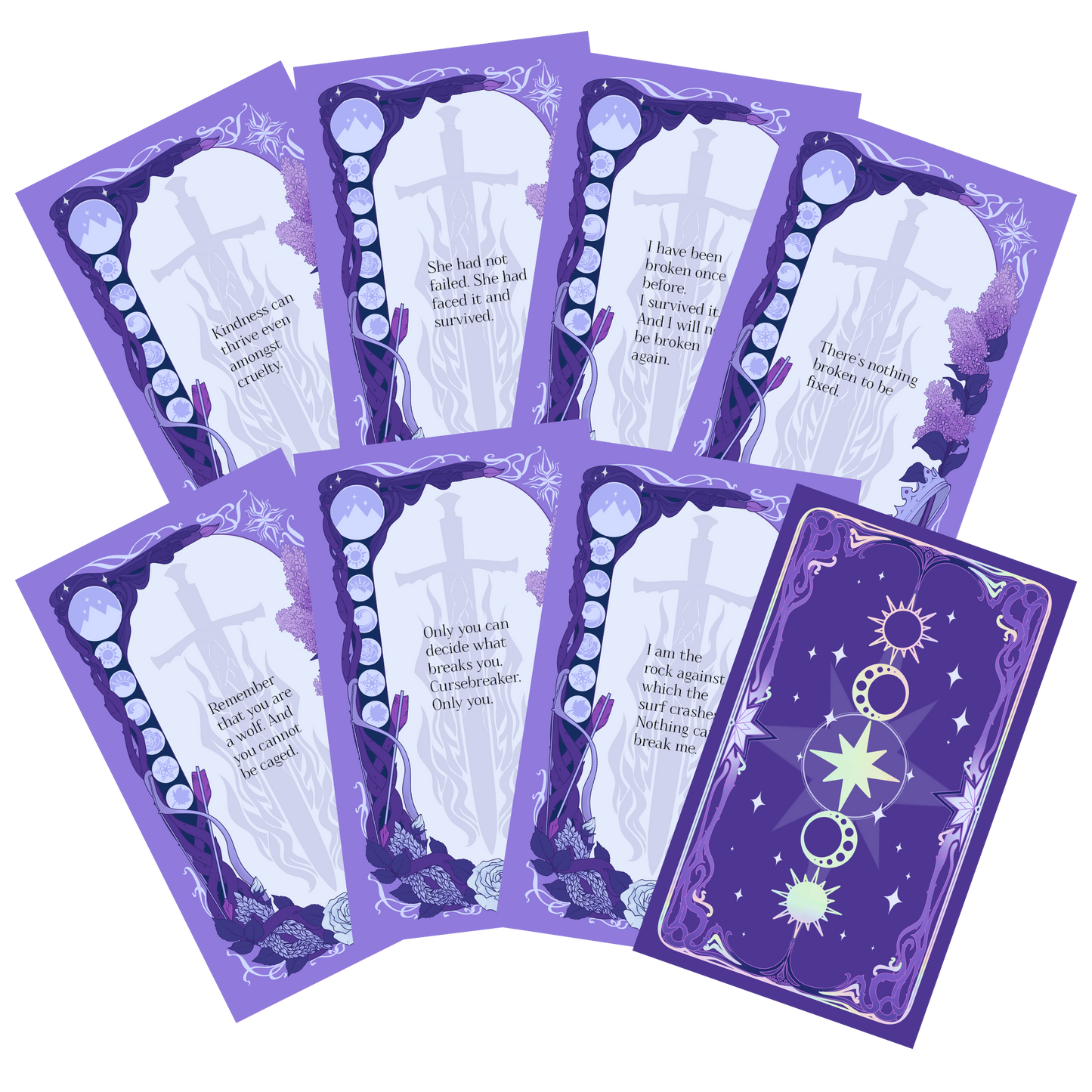 A Court of Thorns and Roses Affirmation Deck (Pre-Order)