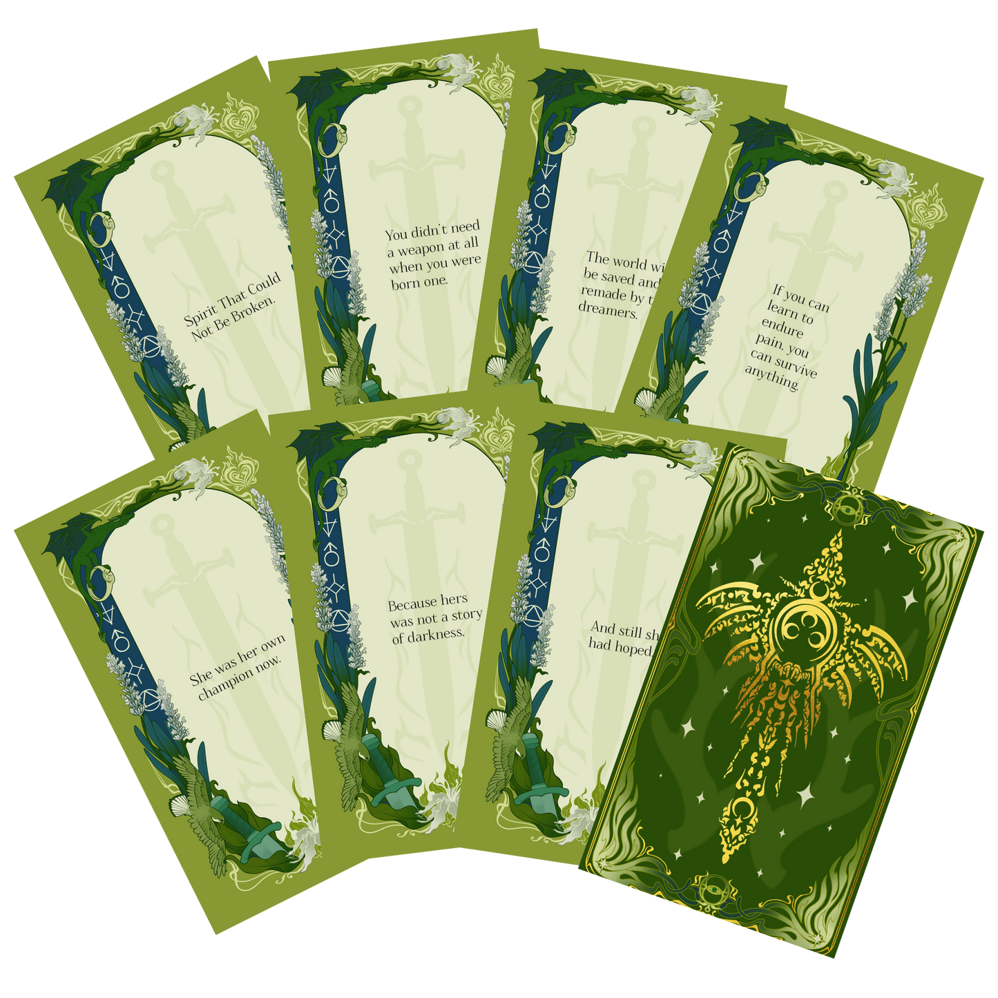 Throne of Glass Affirmation Deck (Pre-Order)