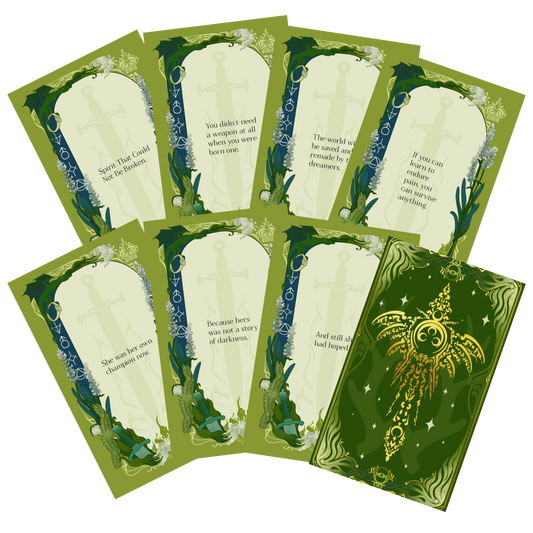 Throne of Glass Affirmation Deck (Pre-Order)