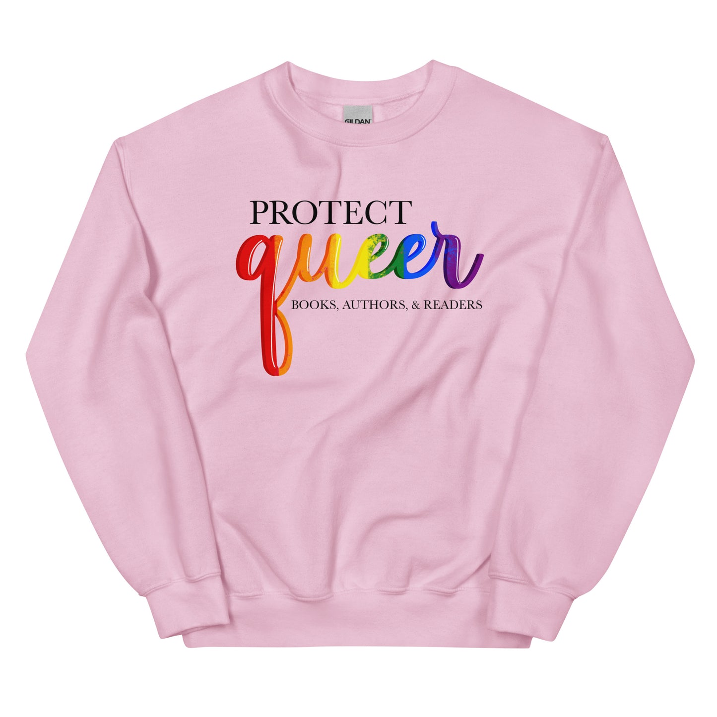 General Bookish Sweatshirt - Protect Queer Books, Authors, & Readers