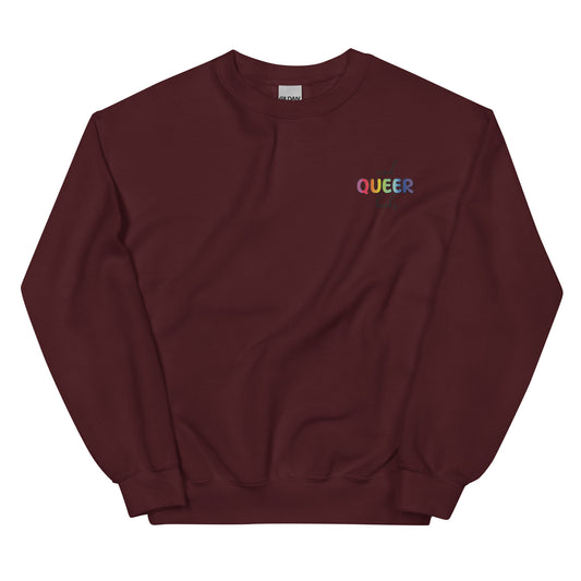 General Bookish Embroidered Sweatshirt - Read Queer Books