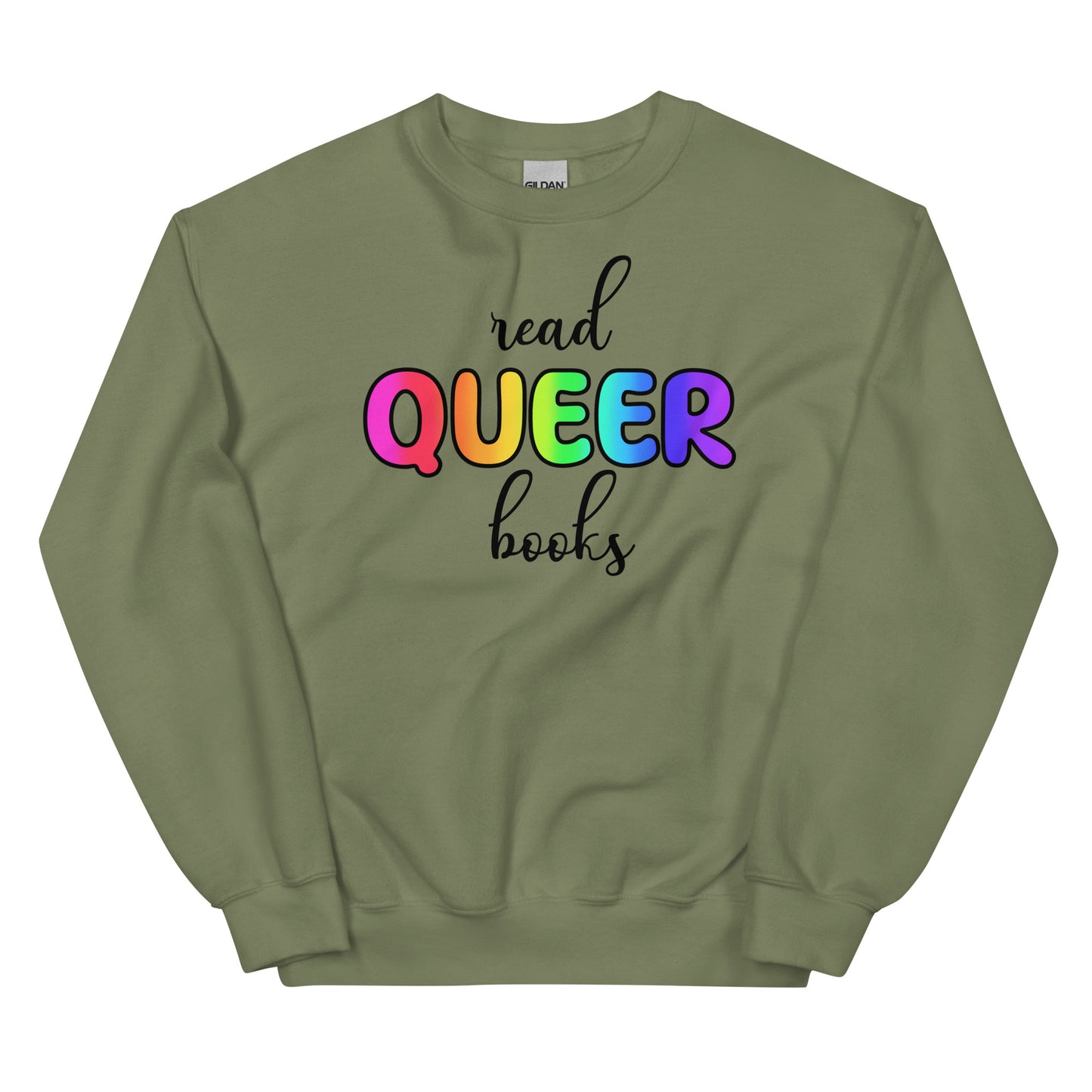 General Bookish Sweatshirt - Read Queer Books