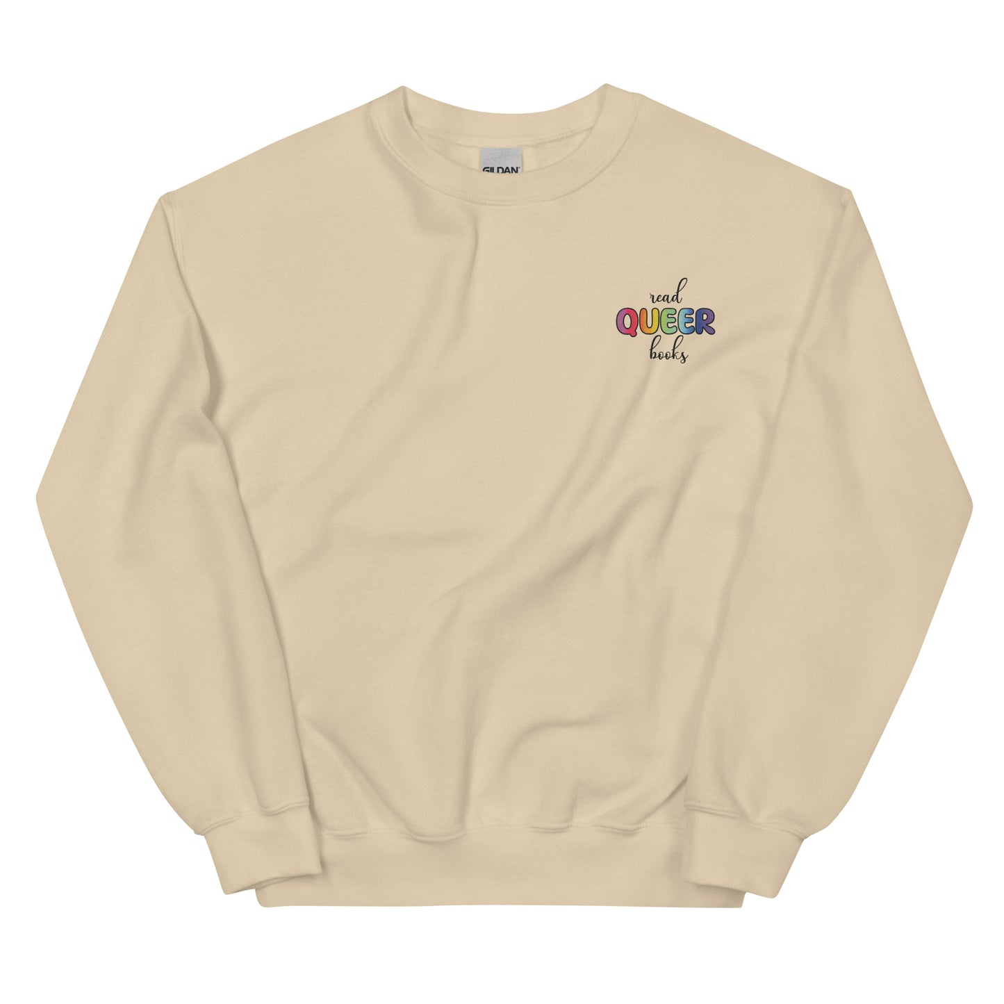 General Bookish Embroidered Sweatshirt - Read Queer Books