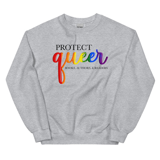 General Bookish Sweatshirt - Protect Queer Books, Authors, & Readers