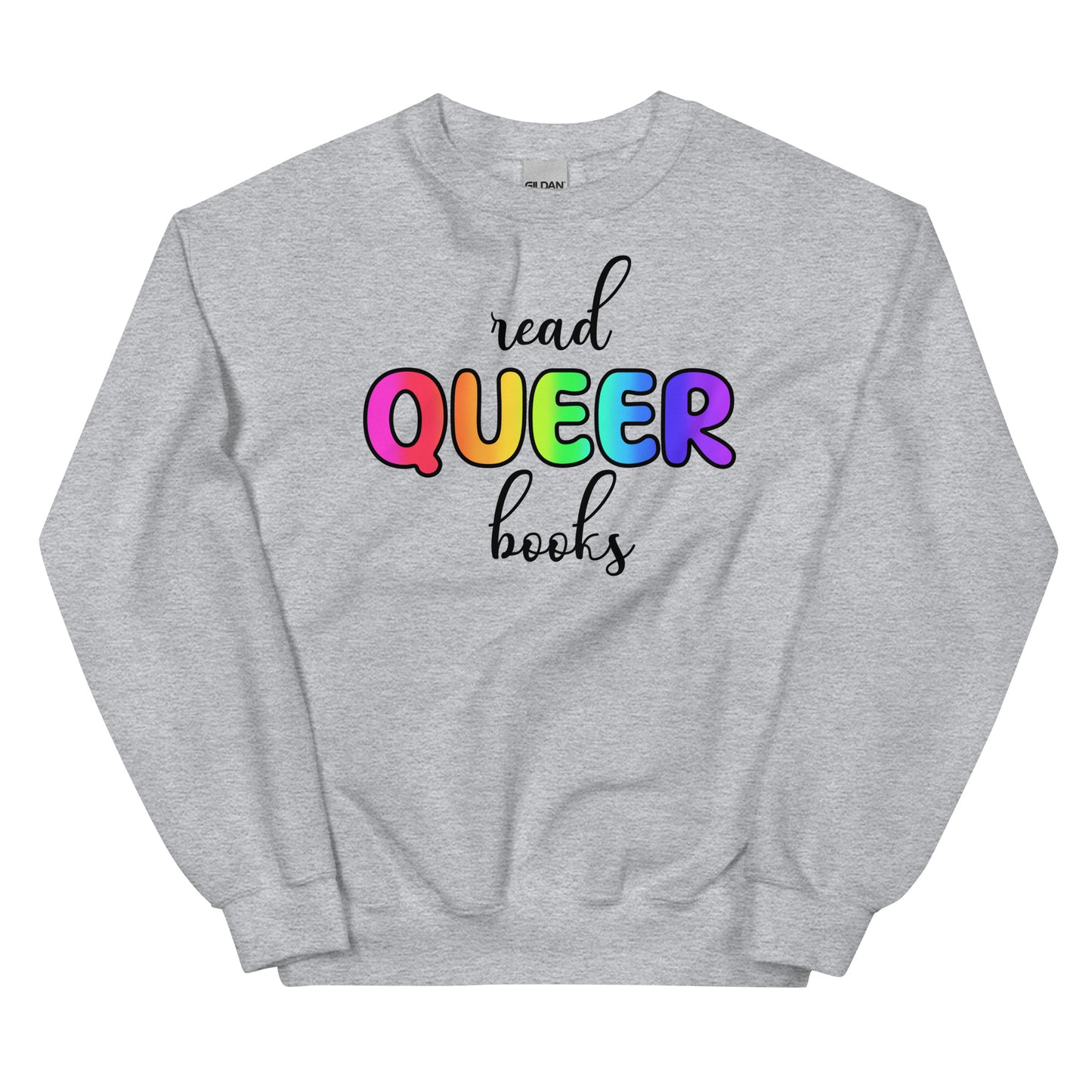 General Bookish Sweatshirt - Read Queer Books