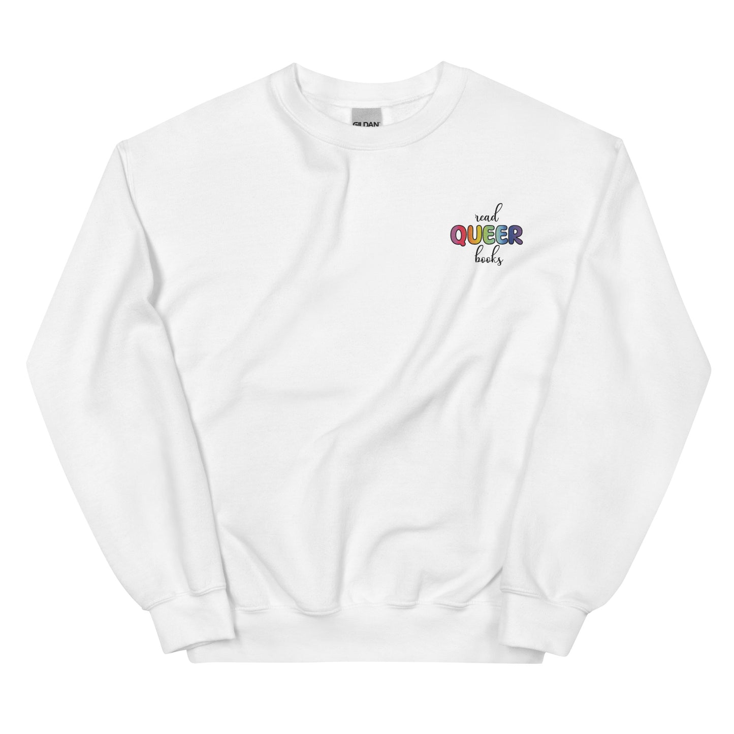 General Bookish Embroidered Sweatshirt - Read Queer Books