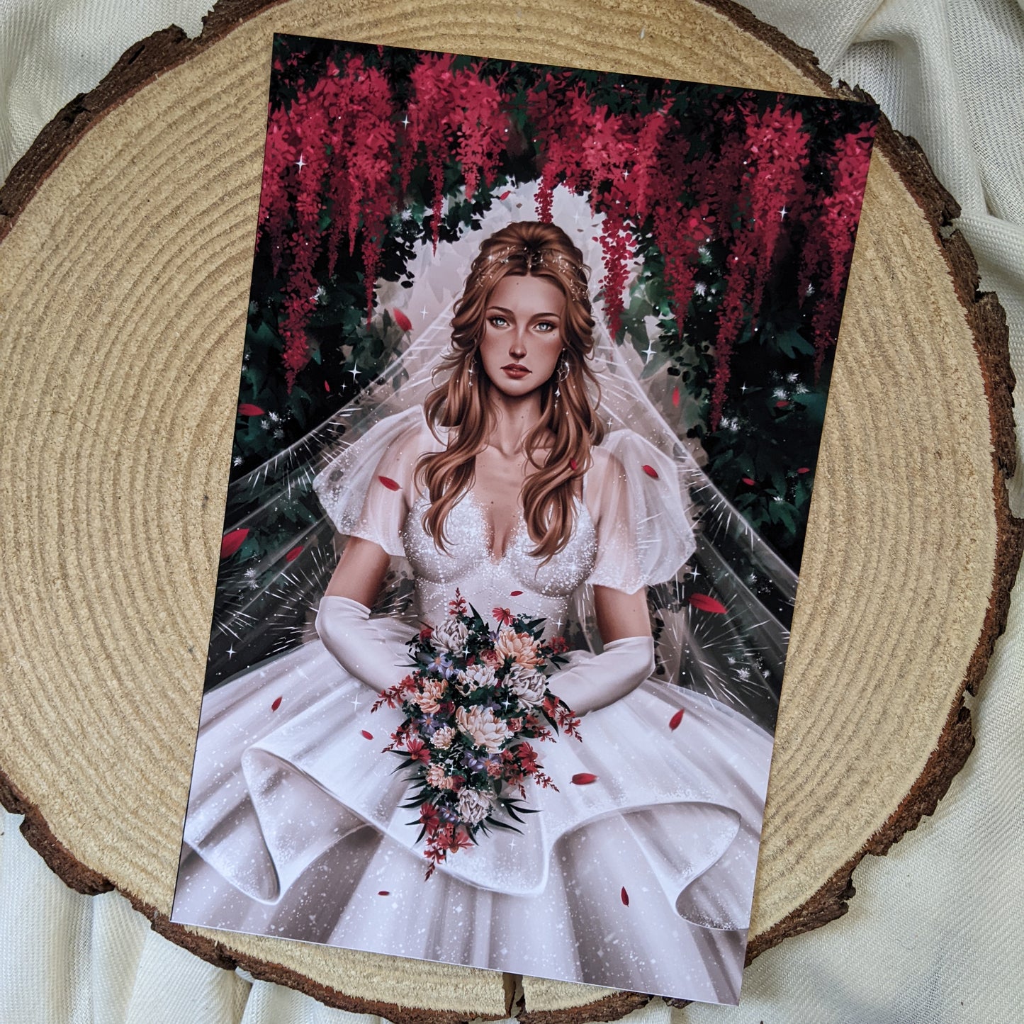 A Court of Thorns and Roses Print - The Spring Bride